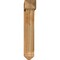 Ekena Millwork Traditional Arts and Crafts Rough Sawn Bracket w/ Offset Brace, Western Red Cedar, 8"W x 38"D x 44"H BKT0806X38X44TRA03RWR - alternate 3